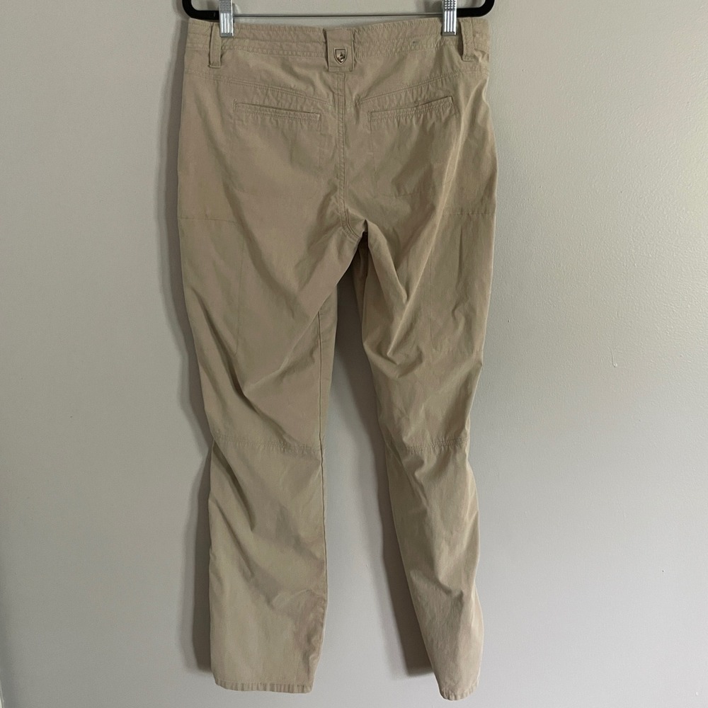 Kuhl Splash Roll-Up Pants Womens 8 Reg‎ Tan Hiking Utility Gorpcore - Picture 5 of 14
